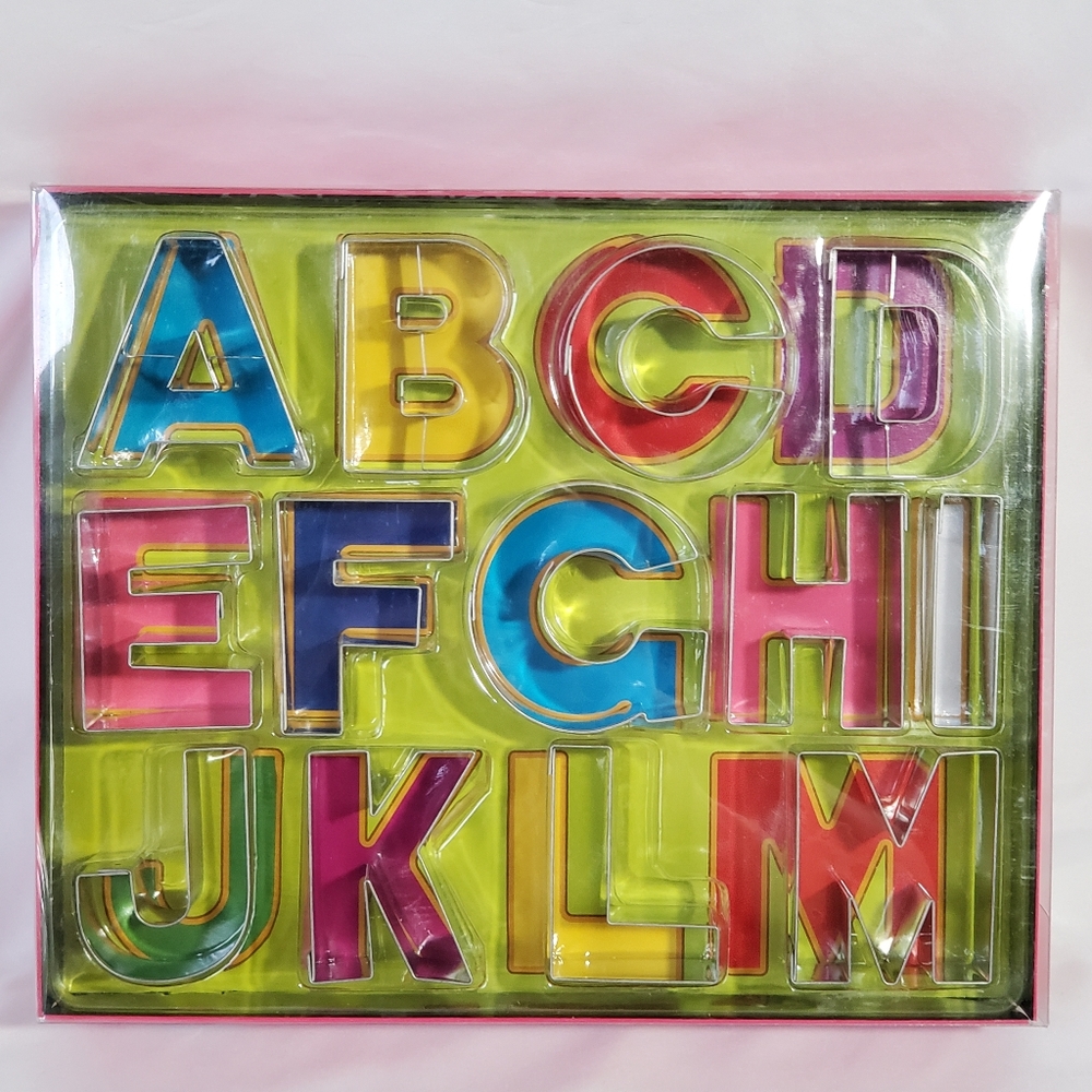 Cookie Cutters Alphabet
